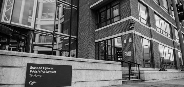 Ty Hywel office building in Cardiff Bay