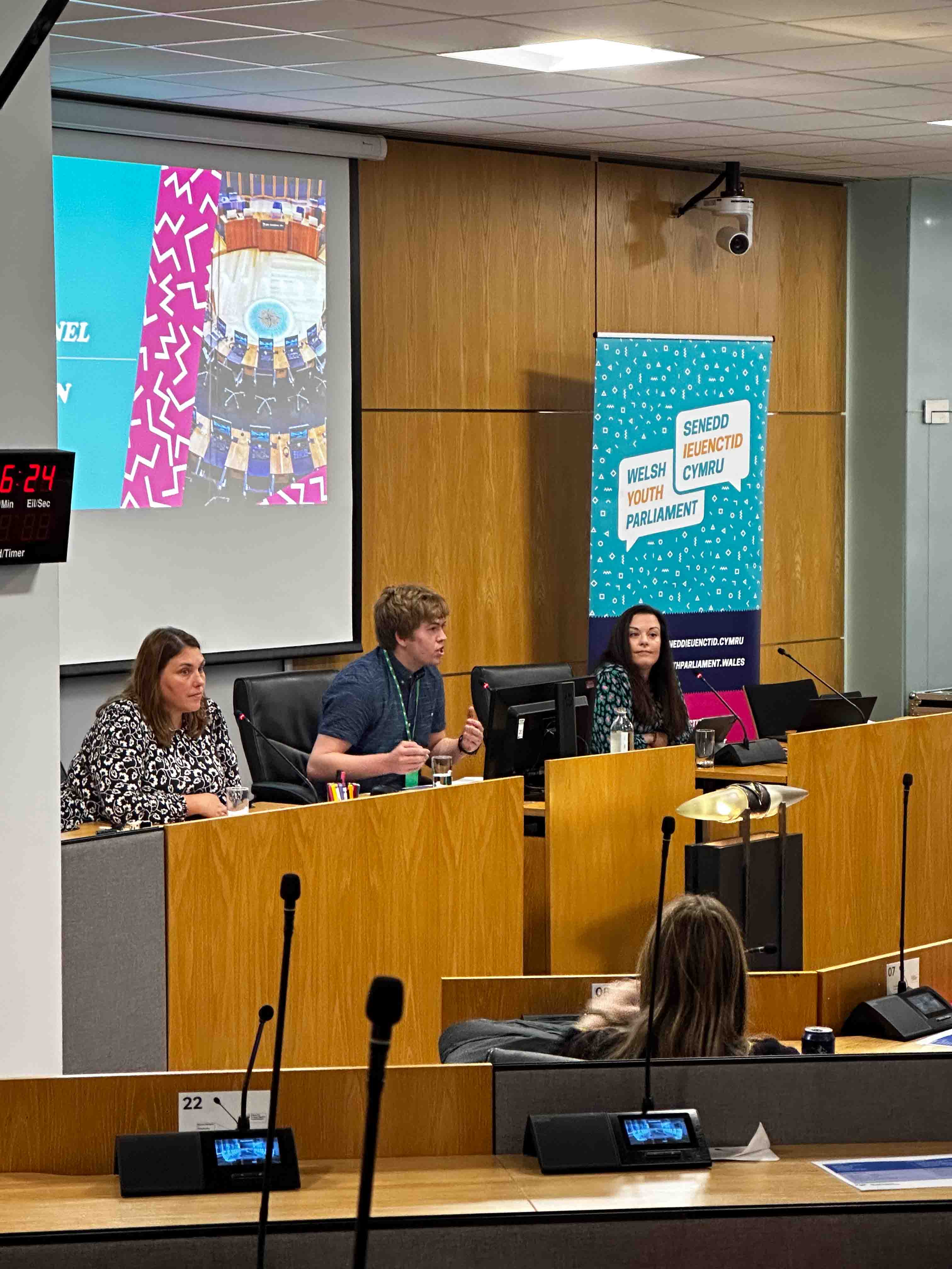 Welsh Youth Parliament Education event